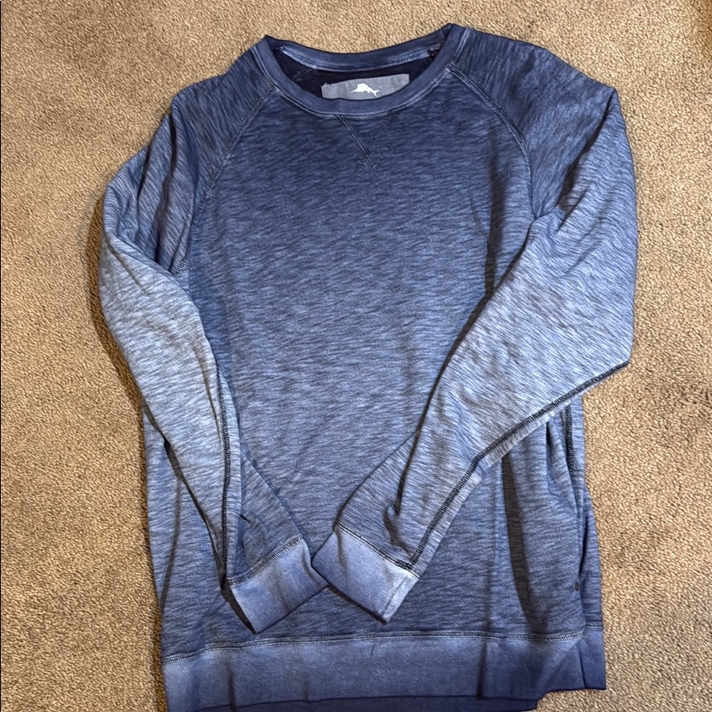 Men's Blue Tommy Bahama sweatshirt
